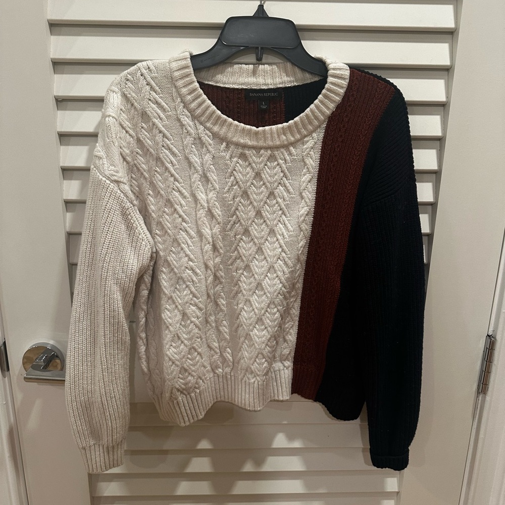 Banana Republic Mixed Color/ Pattern Sweater